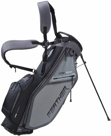 Golf Bag Big Max Dri Lite Feather Grey/Black Golf Bag