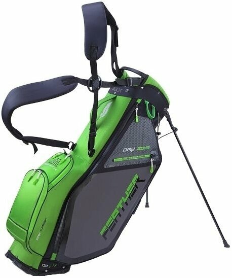 Golf Bag Big Max Dri Lite Feather Lime/Black/Charcoal Golf Bag