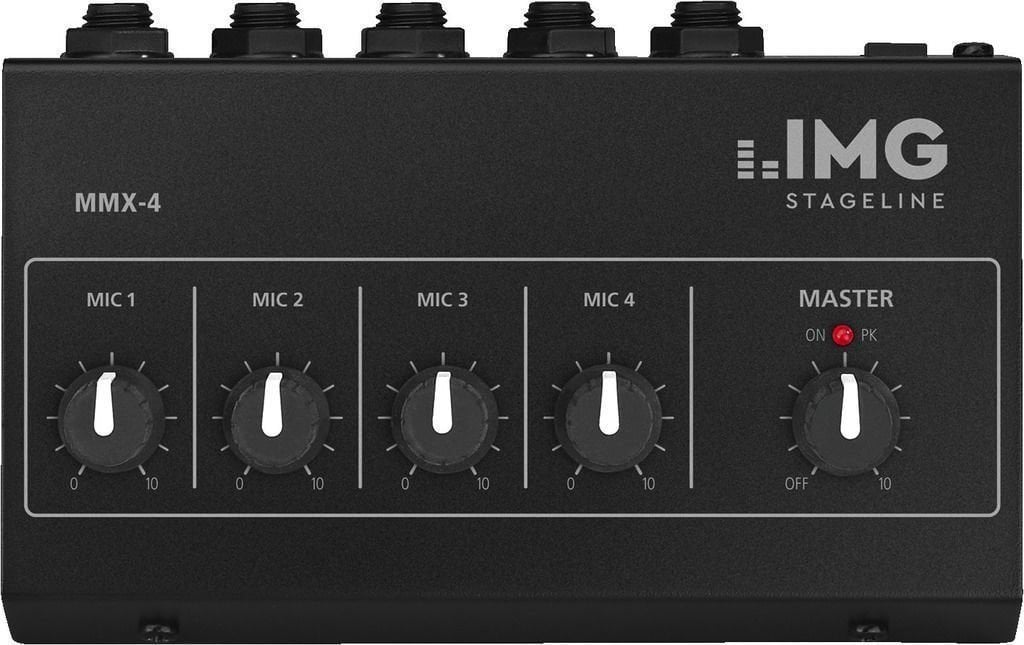 Table de mixage analogique IMG Stage Line MMX-4