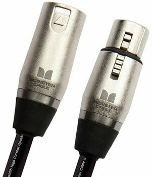 Mikrofonní kabel Monster Cable Prolink Performer 600 20FT XLR Microphone Cable Černá 6 m - 1