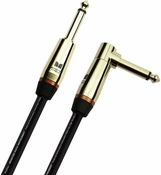 Instrument Cable Monster Cable Prolink Rock 21FT Instrument Cable Black 6,4 m Angled-Straight - 1