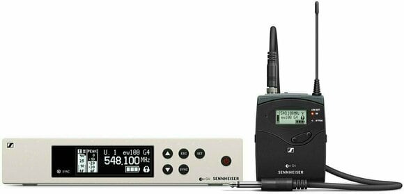 Trådløst system til guitar/bas Sennheiser ew 100 G4-CI1 A: 516-558 MHz - 1
