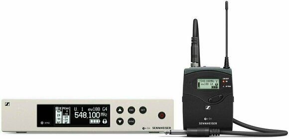 Bezdrôtový systém pre gitaru / basgitaru Sennheiser ew 100 G4-CI1 B: 626-668 MHz - 1