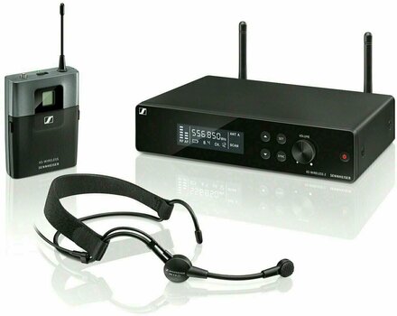 Sistem headset fără fir Sennheiser XSW 2-ME3 NUMAI UK/GB: 606-630 MHz - 1