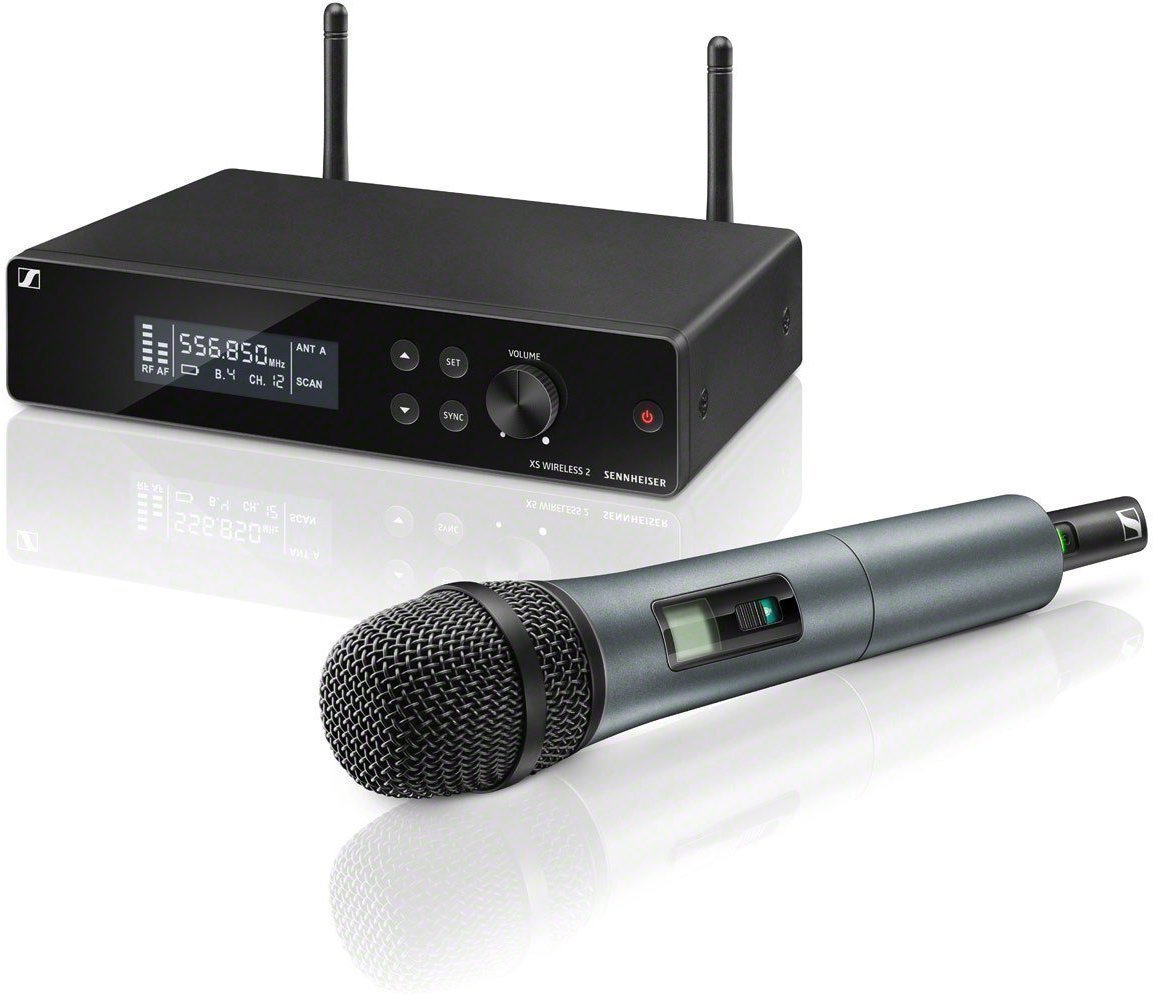 Conjunto de microfone de mão sem fios Sennheiser XSW 2-835-E