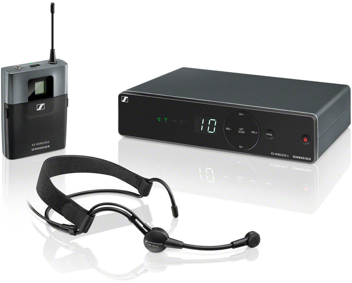 Ensemble sans fil Sennheiser XSW 1-ME3 Ensemble sans fil SEUL UK/GB: 606-630 MHz