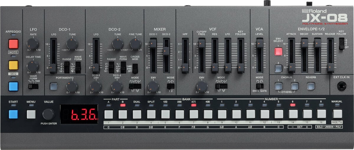 Synthesizer Roland JX-08