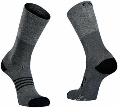 Fietssokken Northwave Extreme Pro High Sock Black/Plum XS Fietssokken - 1