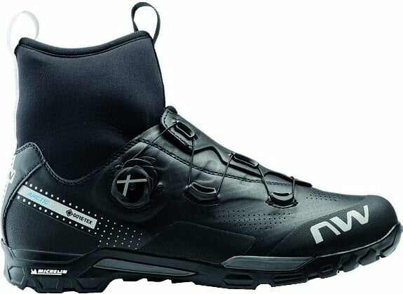 Heren fietsschoenen Northwave X-Celsius Arctic GTX Shoes Black 42,5 Heren fietsschoenen