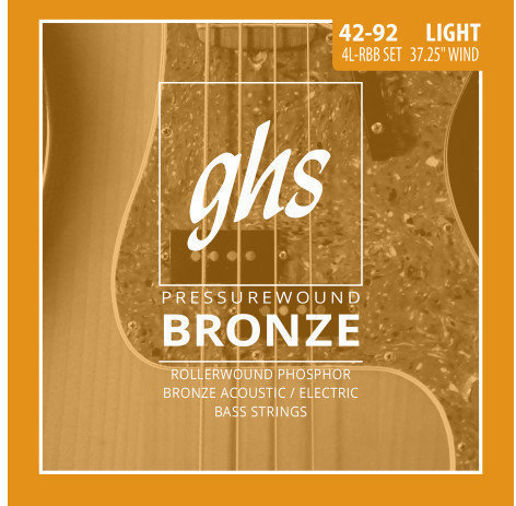 Acoustic Bass Strings GHS Pressurewound
