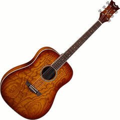 Dean Guitars AXS Dread Quilt Ash Tobacco Sunburst Dean Guitars AXS Dread Quilt Ash Tobacco Sunburst