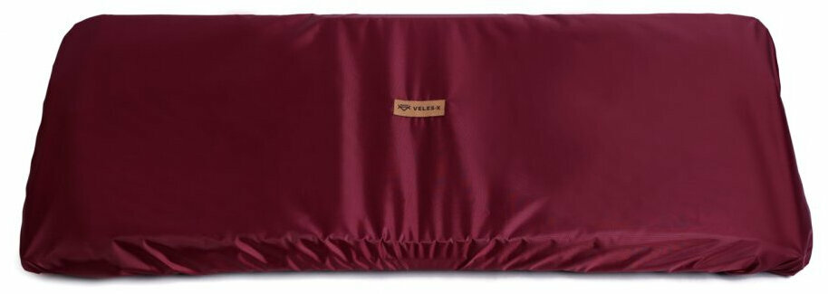 Stoffen keyboardcover Veles-X Keyboard Cover 61 Burgundy Limited 89 - 123cm