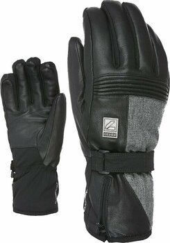 Ski Gloves Level Ace Black/Grey 9 Ski Gloves - 1