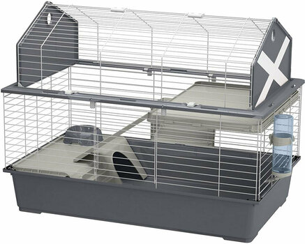Rabbit Cage Ferplast Cage Barn 100 Grey (X1) - 1