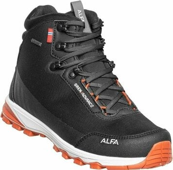 Mens Outdoor Shoes Alfa Gren Advance GTX Black 43 Mens Outdoor Shoes - 1