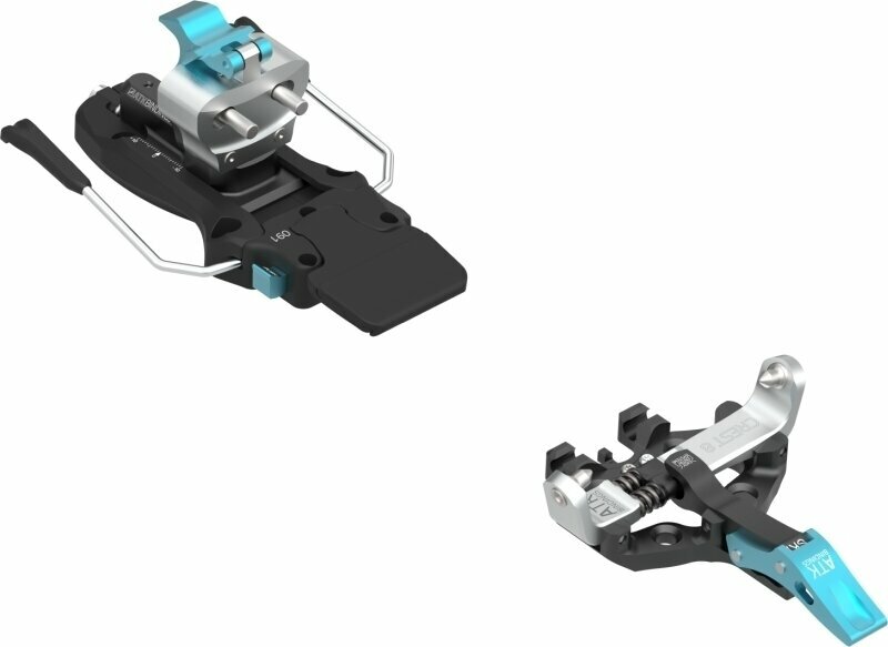 Wiązanie skiturowe ATK Bindings Crest 8 86 mm 86 mm Black/White/Light Blue