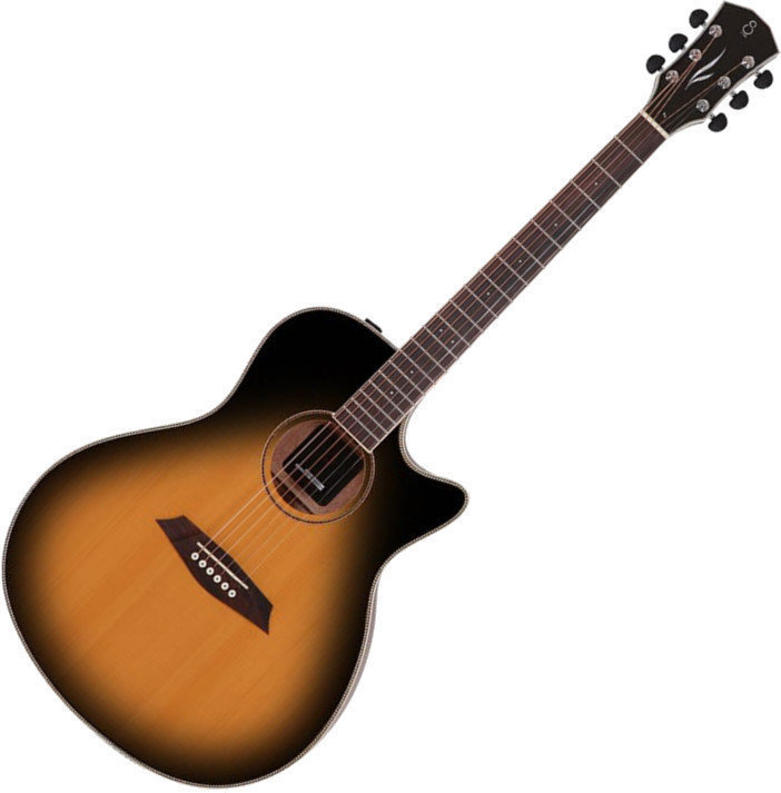 Jumbo elektro-akoestische gitaar Sire R3-GS-VS Vintage Sunburst Gloss