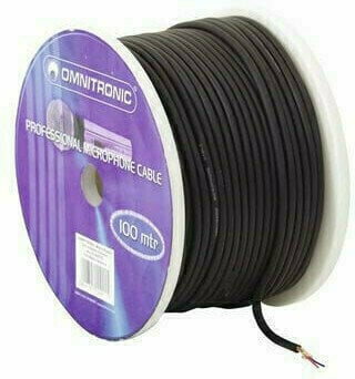 Cable de micrófono Omnitronic 2x0.22qmm - 1