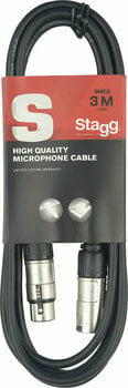 Câble pour microphone Stagg SMC3 Noir 3 m - 1