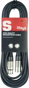 Microphone Cable Stagg SMC10 Black 10 m - 1