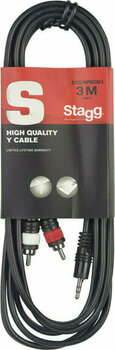 Audio Cable Stagg SYC3/MPS2CM E 3 m Audio Cable - 1