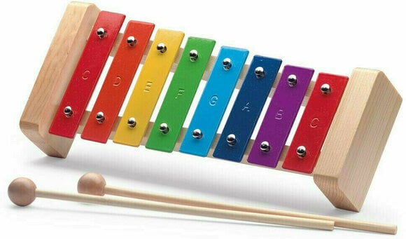 Xilofon / Metallofon / Carillon Eve Xylophone 8 Coloured Sound Plates - 1