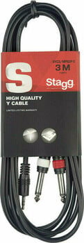 Audio Cable Stagg SYC3/MPS2P E 3 m Audio Cable - 1