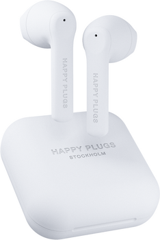 Intra-auriculares true wireless Happy Plugs Air 1 Go Branco - 1