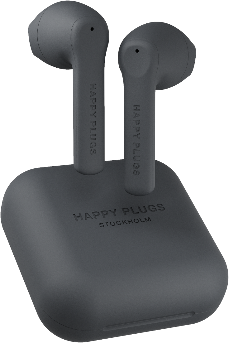 Intra-auriculares true wireless Happy Plugs Air 1 Go Preto