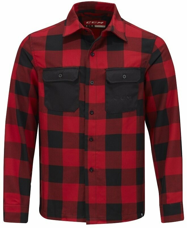 Levně CCM Holiday Lumber Shirt SR Black 2XL