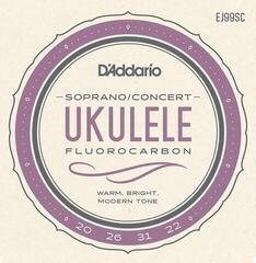 Strune za sopran ukulele D'Addario EJ99SC Strune za sopran ukulele