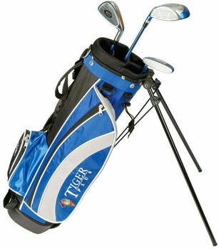 Golf Set Longridge Junior Tiger Set 4-7 Years 3Clubs Black/Blue Right Hand - 1