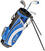Golf Set Longridge Junior Tiger Set 4-7 Years 3Clubs Black/Blue Right Hand