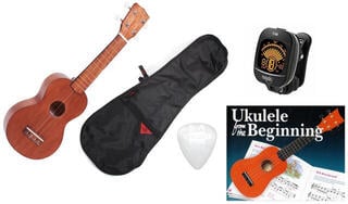 Mahalo MK1 SET Soprano Ukulele Transparent Brown