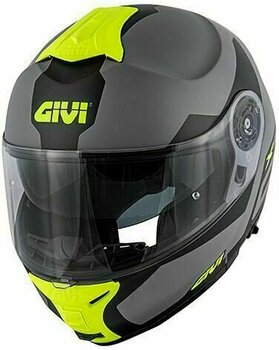 Helmet Givi X.21 Challenger Spirit Matt Grey/Black/Yellow S Helmet - 1