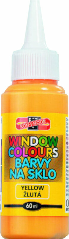 Farba do szkła KOH-I-NOOR 9742 Window Colours 60 ml Yellow