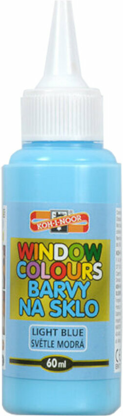 Peinture pour verre KOH-I-NOOR 9742 Window Colours 60 ml Light Blue