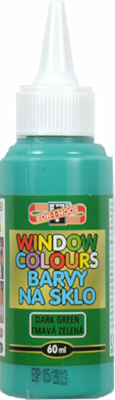 Barva za steklo KOH-I-NOOR 9742 Window Colours 60 ml Dark Green
