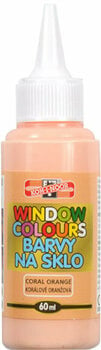 Βαφή για Γυαλί KOH-I-NOOR 9742 Window Colours Βαφή γυαλιού Coral Orange 60 ml 1 τεμ. - 1