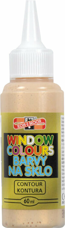 Glasfärg KOH-I-NOOR 9742 Window Colours 60 ml Gold Contour