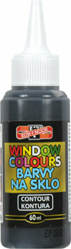 Glasfarbe KOH-I-NOOR 9742 Window Colours 60 ml Black Contour - 1