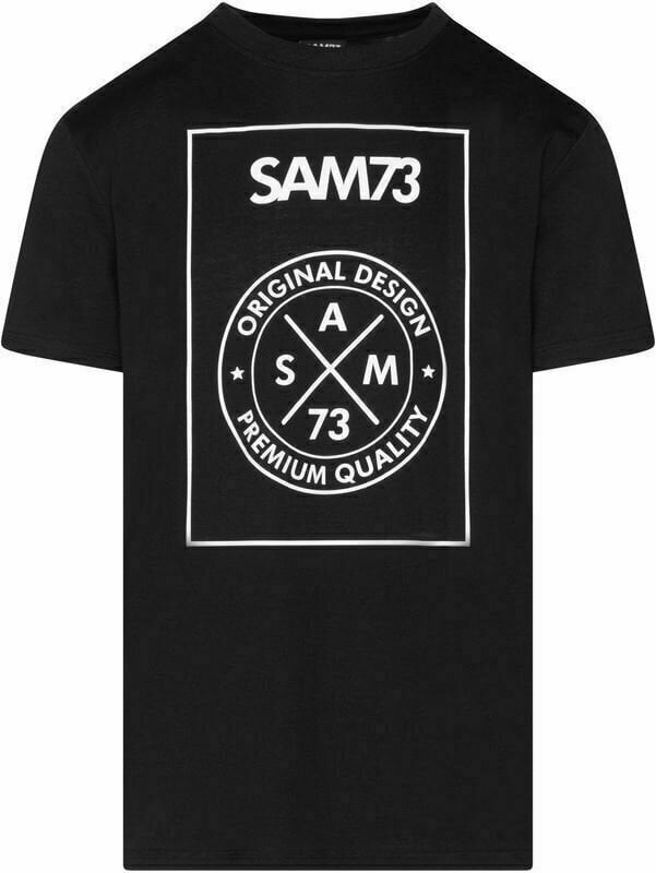 Majica na prostem SAM73 Ray Black L Majica s kratkimi rokavi