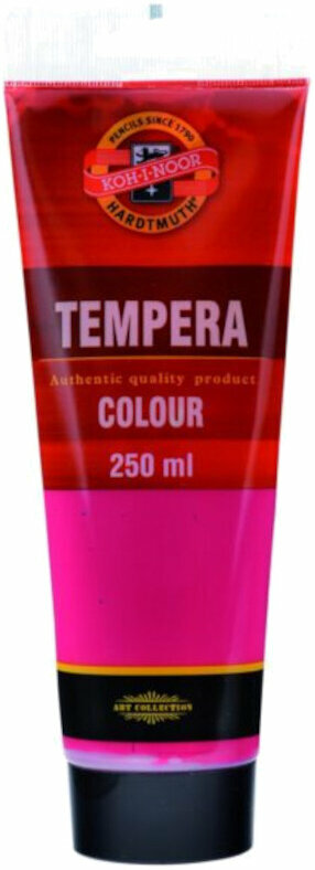 Farba tempera KOH-I-NOOR Farba temperowa 250 ml Purple-Czerwony