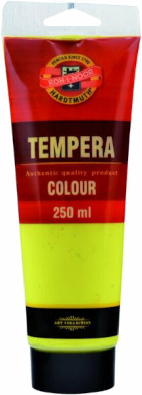 Tempera festék KOH-I-NOOR Tempera festék 250 ml Lemon Yellow
