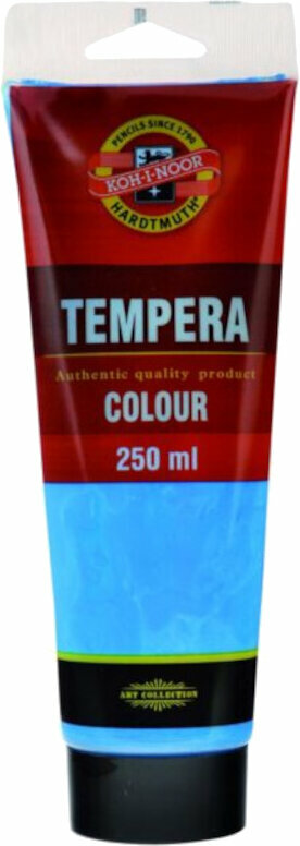 Temperafarbe KOH-I-NOOR Tempera Paint Temperafarbe Coelin Blue 250 ml 1 Stck