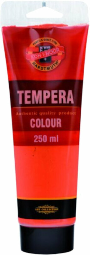 Témperas KOH-I-NOOR Tempera Paint 250 ml Vermilion Red Témperas