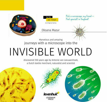 Pribor za mikroskopi Levenhuk Invisible World Knowledge Book EN - 1