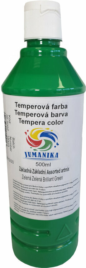 Temperová barva Jumanika 36-500Z Temperová barva Brilliant Green 500 ml 1 ks