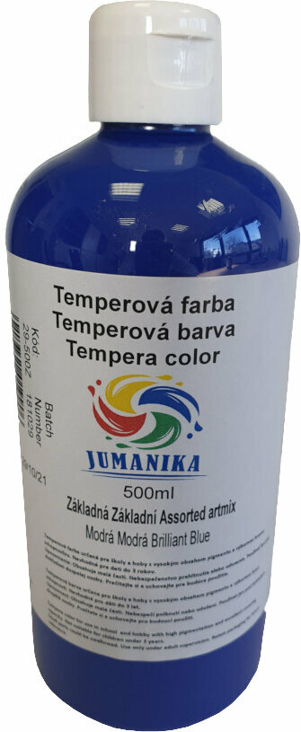 Temperová barva Jumanika 29-500Z Temperová barva Brilliant Blue 500 ml 1 ks