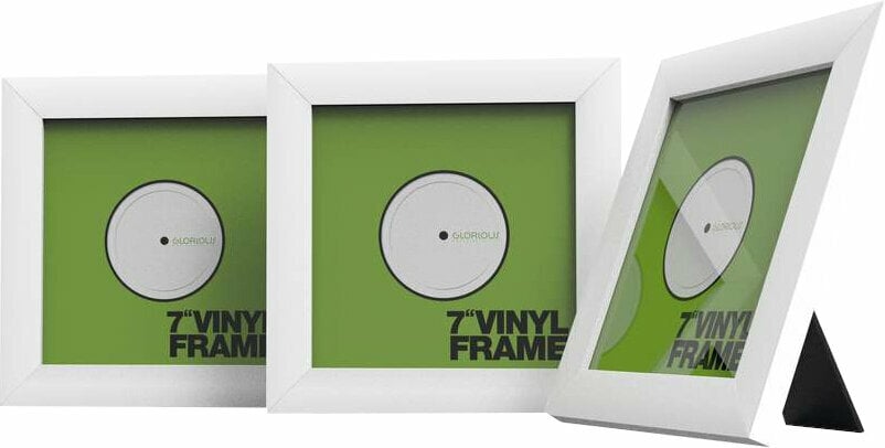Zubehör für LP-Platten - Glorious Frame Set 7 Rahmen für LP-Schallplatten Weiß